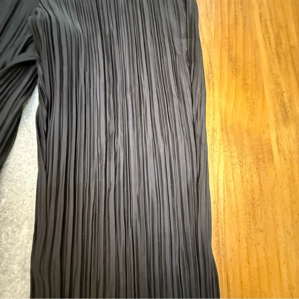 ANINE BING Black Billie Plissé Pleated Trousers Women’s Size Small NWT - Picture 7 of 14